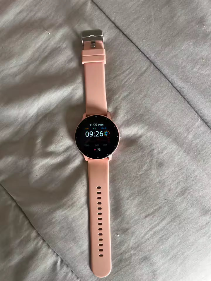Lumora customer wearing a watch