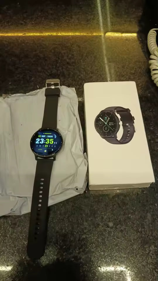 Lumora customer wearing a watch