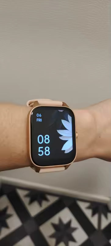 Lumora customer wearing a watch