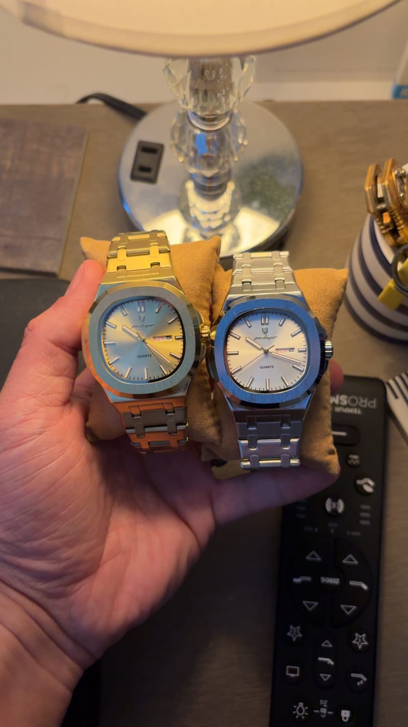 Lumora customer wearing a watch